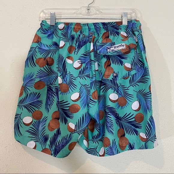 TRUNKS Shorts Surf & Swim Hybrid Shorts Men Medium Trunks Coconut palms mesh - Picture 2 of 6